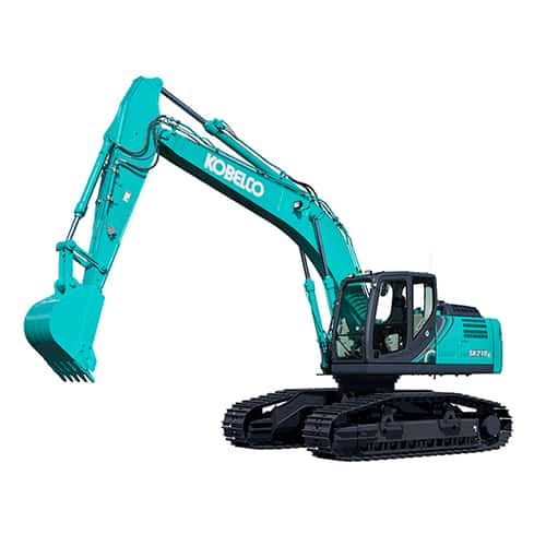 kobelco SK210LC 10 High and Wide large excavator