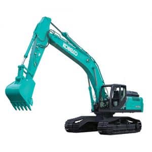 kobelco SK350LC 10 High and Wide large excavator